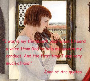 Joan of Arc Quotes. QuotesGram