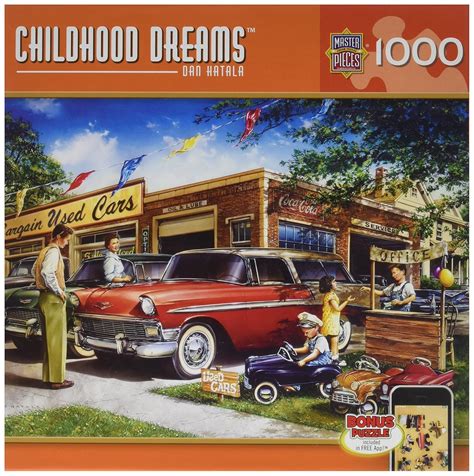 MasterPieces Childhood Dreams Bargain Used Cars Jigsaw Puzzle, 1000-Piece | eBay