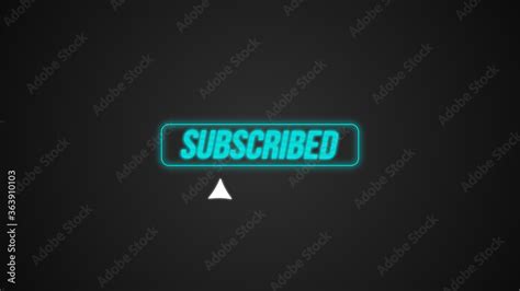 Subscribe Button Social Media Stock Template | Adobe Stock