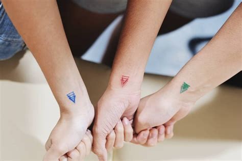 Three friends tattoo ideas photos