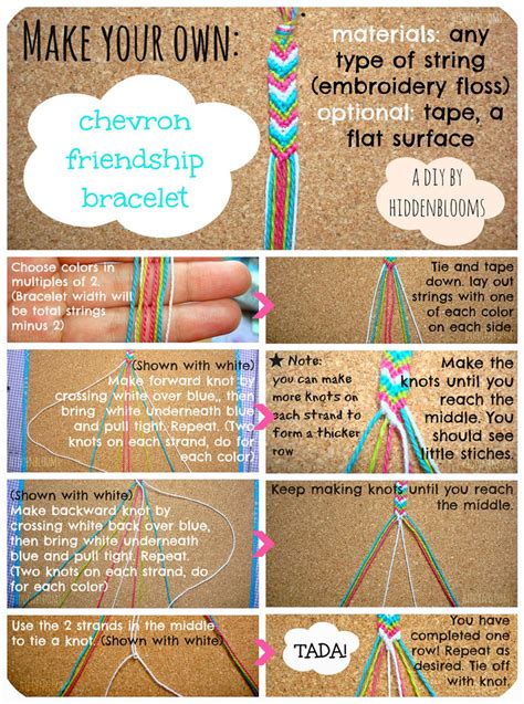 Diy Chevron Bracelet by hiddenblooms on DeviantArt