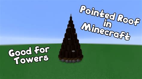 Pointy Castle Roof Minecraft : Detail How To Build A Cone Roof Minecraft : I have begun ...