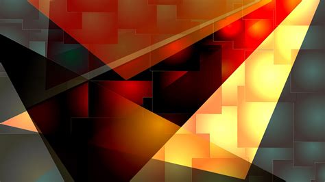 Red Orange Black Geometry 4K 5K HD Abstract Wallpapers | HD Wallpapers | ID #51604