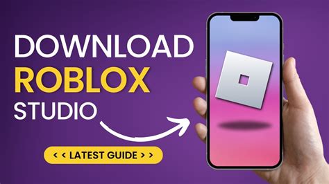 How To Download Roblox Studio On Mobile (Quickly) - YouTube