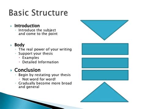 Model Basic Essay Structure Guideline Secure High Grades In Essay