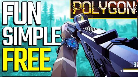 This Free-to-Play Low Poly FPS Game is AWESOME! - POLYGON - YouTube