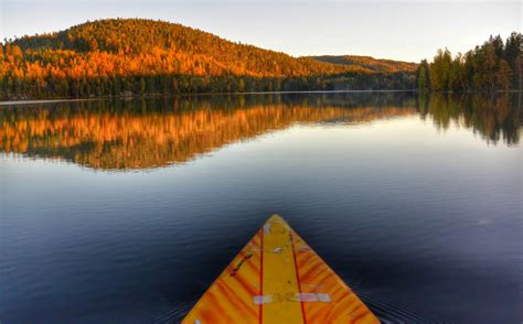 Paddling in fall. Hurum, Buskerud, Norway. – @heidenstrom