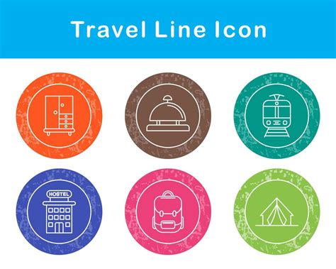 Travel Vector Icon Set 20728249 Vector Art at Vecteezy