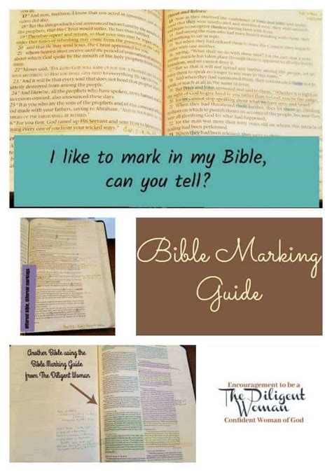 Bible Marking Collage 1 (1) | The Diligent Woman