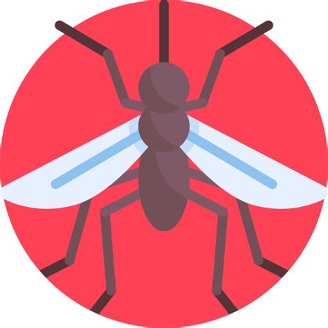 Mosquito Detailed Flat Circular Flat icon