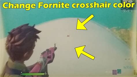 How to change crosshair color in fortnite - fortnite crosshair custom ...