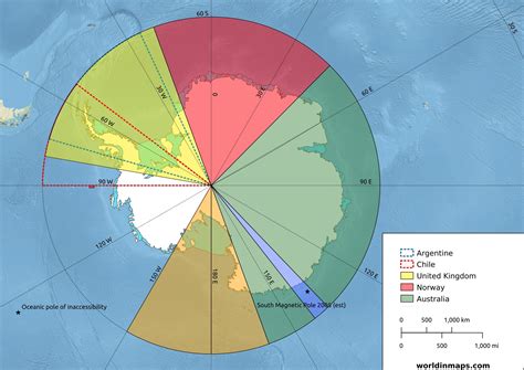 Political Map Of Antarctica World Map With Countries Images And ...