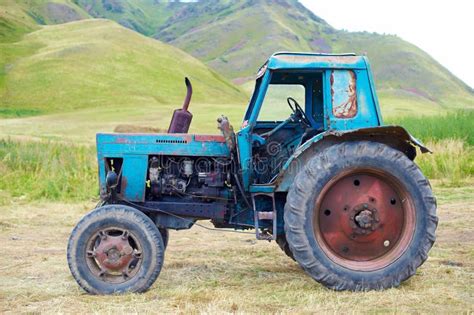 Old Rusty Tractor Stock Photos - Image: 26636073