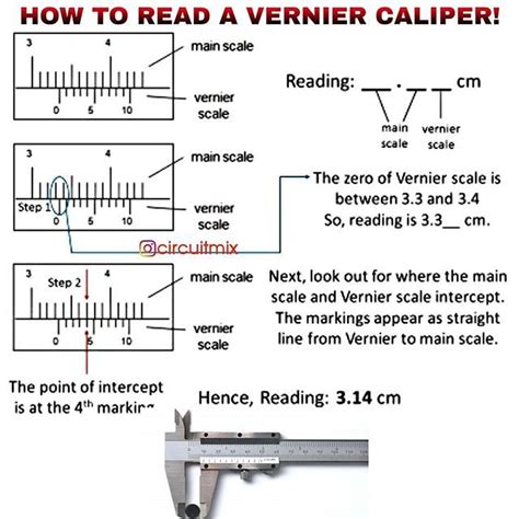 🔴 Vernier caliper reading method (note: it's 3.34 cm) 😀 Tag your friends to remind them ...