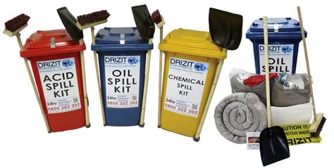 Drizit Environmental Wheely Bin Spill Kits