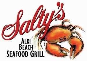 Salty's at Alki Radish Salad, Asparagus Salad, Crab Salad, White Chocolate Brownies, Chocolate ...