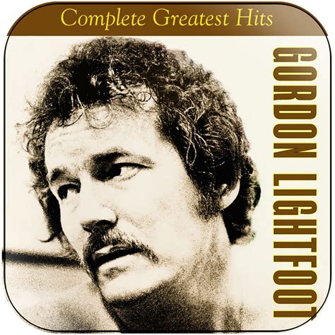 Gordon Lightfoot Complete Greatest Hits Album Cover Sticker