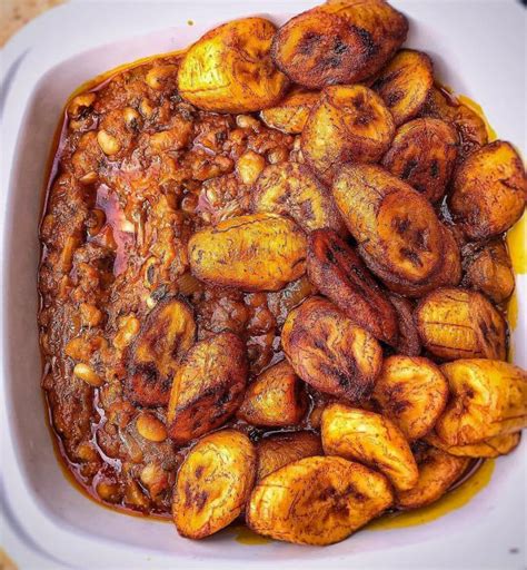 Beans with Yam or Plantain – Afro Kitchen NL