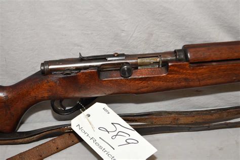 Springfield by Stevens Model 87M .22 LR Cal Tube Fed Semi Auto Full Wood Military Training Rifle w/