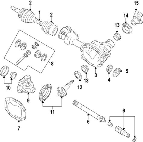 Ford Explorer Sport Trac Differential Pinion Bearing. Explorer Sport ...