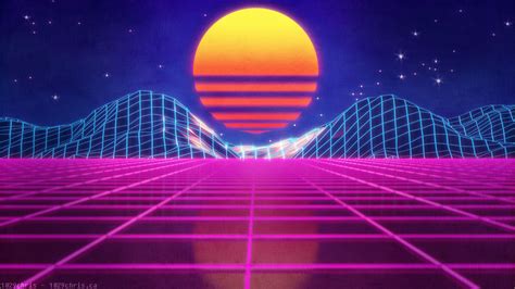 Vaporwave Retrowave Moon Neon 4K HD Neon Wallpapers | HD Wallpapers ...