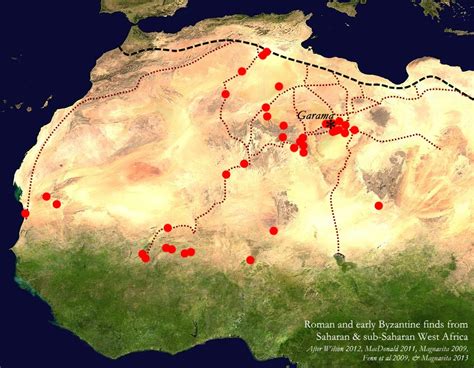 Researchomnia: ANCIENT TRADE BETWEEN SUB-SAHARAN WEST AFRICA AND THE ROMANS