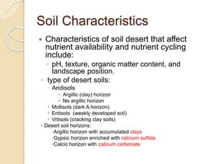 Climate, Soil, Deserts types, Topography and Biomes (1).pptx