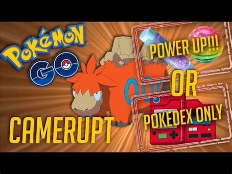 The best moveset for Camerupt in Pokemon GO