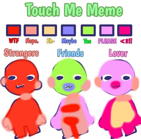 Touch me meme by moonDraws4You on DeviantArt