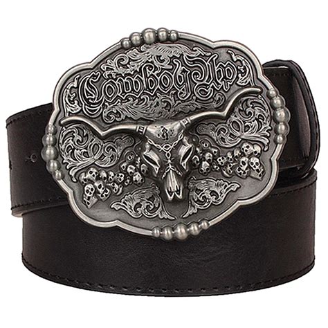 Aliexpress.com : Buy Cool Texas cowboy belt tauren vintage male belts ...