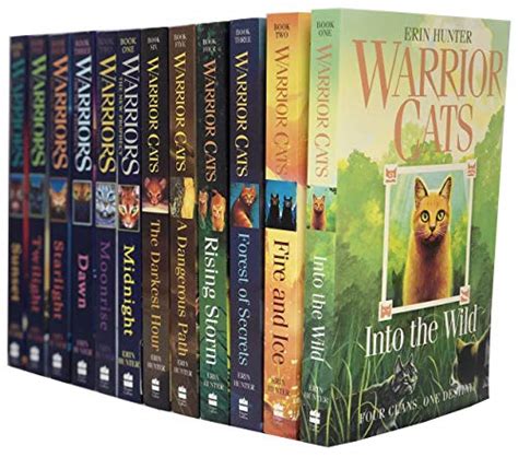 Warrior Cats Volume 1 to 12 Books Collection Set (The Complete First ...