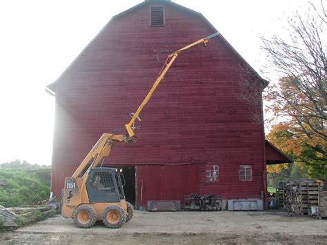 Skid steer pole saw attachment - photos - HomemadeTools.net