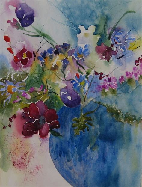 loose watercolor images | My Finest Hour | Loose watercolor flowers, Watercolor flowers, Painting