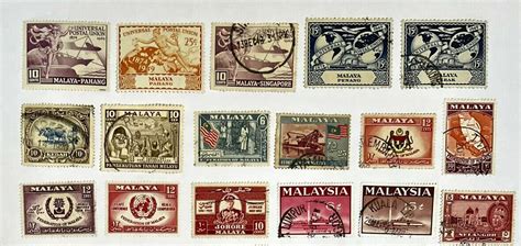 Malaysia Used Stamps 1957 Federation Of Malaya & Postal Union #MY327 | eBay