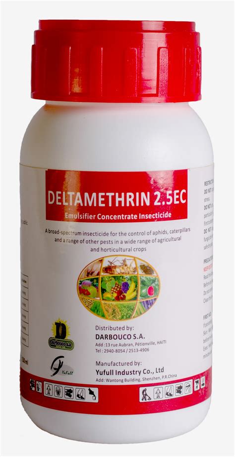 Insecticides: Deltamethrin 2.5% EC