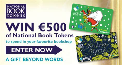 Win €500 of National Book Tokens