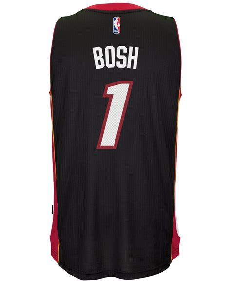 adidas Men's Chris Bosh Miami Heat Swingman Jersey in Black for Men - Lyst