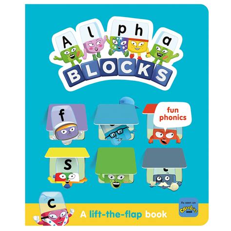 Alphablocks Fun Phonics: A Lift-the-Flap Book – Blocks Shop