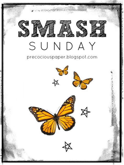 Precocious Paper: SMASH Sunday - One Little Word book