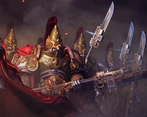 Adeptus Custodes Warhammer40K fanart by Dmitriy Mironov ...