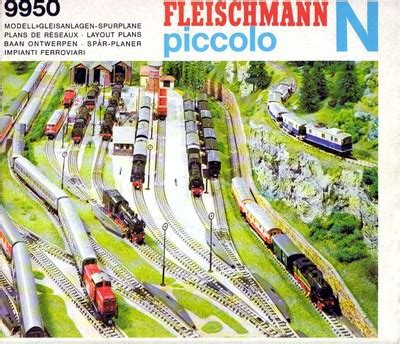 Fleischmann piccolo "N" Gauge 9950 Track Plan / Layout Book Gleisbuch | #245288152