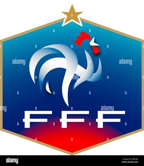 Logo of the French Football Association FFF Federation Francaise de Stock Photo, Royalty Free ...