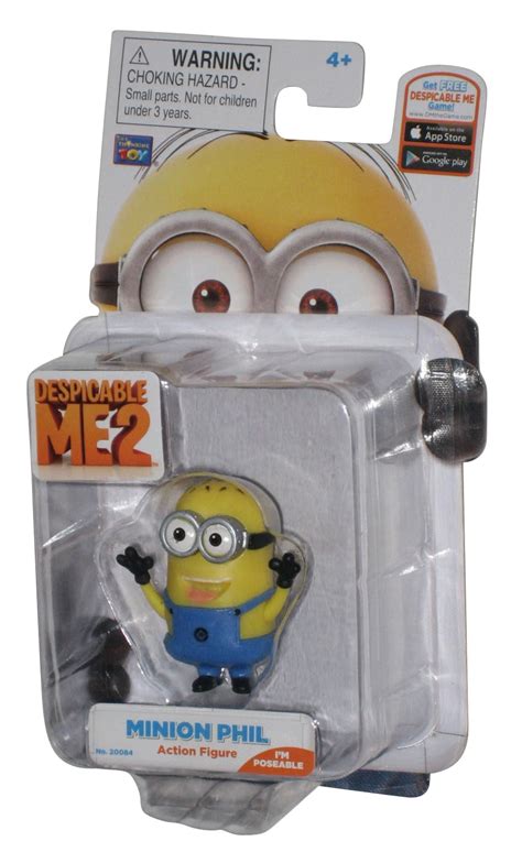 Despicable Me 2 Minions Movie Phil Thinkway Toys Action Figure ...