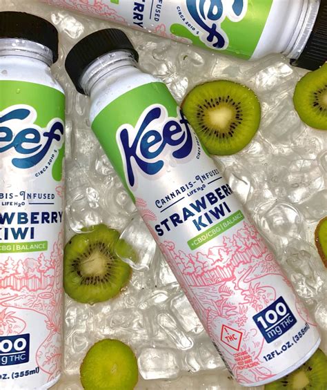 Keef Brands launches cannabinoid-infused water lineup