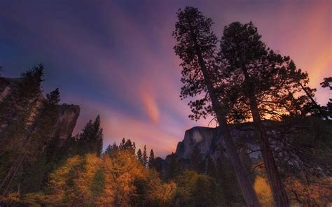 Half Dome Sunrise MacBook Air Wallpaper Download | AllMacWallpaper