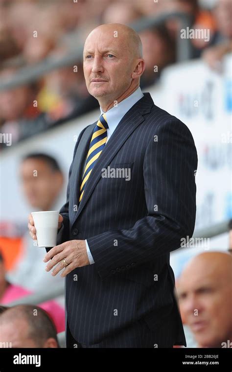 Ian Holloway, Blackpool manager Stock Photo - Alamy