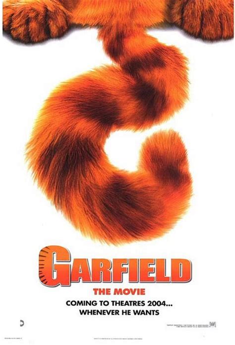 Garfield: The Movie (2004) Poster #1 - Trailer Addict