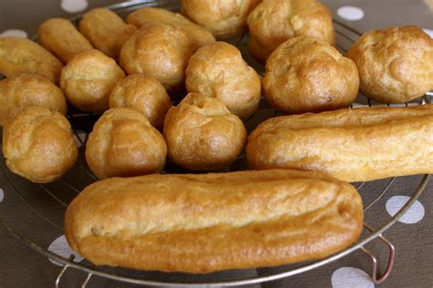 Pâte à choux, éclairs et chouquettes - recette de pâte à choux à la ...