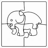 Jigsaw Puzzle Coloring Pages  Free Printable For Kids sketch template