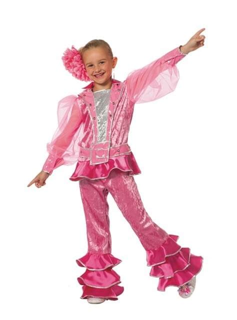 Pink Mamma Mia costume for girls - Abba | Funidelia